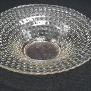 Duncan Miller Clear Hobnail Glass Bowl
